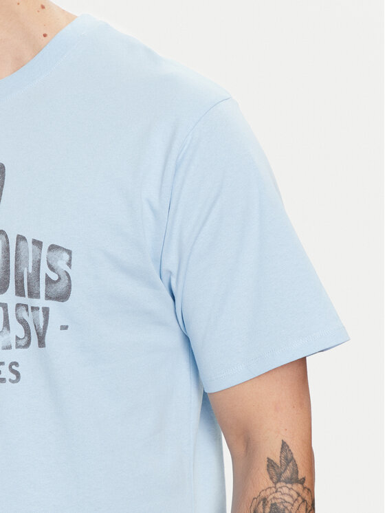 Jack&Jones Jack&Jones T-shirt Jprbluhippy 12255860 Plava Regular Fit