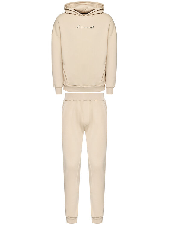 La Manuel La Manuel Спортивний костюм Set The King Бежевий Regular Fit