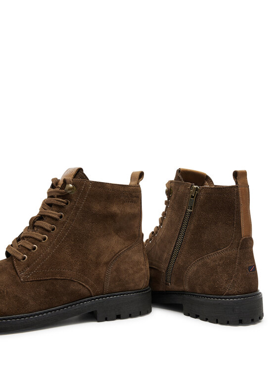Pepe Jeans Pepe Jeans Gležnjarji PMS50247 Rjava