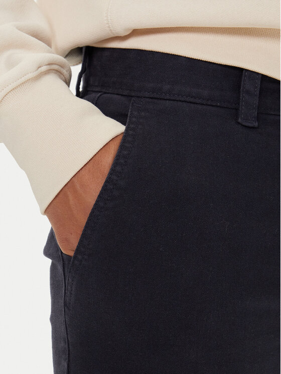 BOSS BOSS Chino kalhoty 50547865 Tmavomodrá Slim Fit