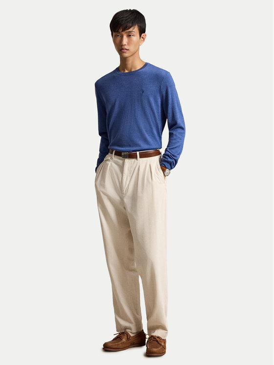 Polo Ralph Lauren Polo Ralph Lauren Πουλόβερ 710954589001 Μπλε Regular Fit