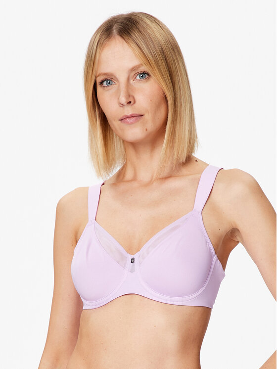 Triumph Triumph Biustonosz z fiszbiną True Shape Sensation 10186010 Fioletowy