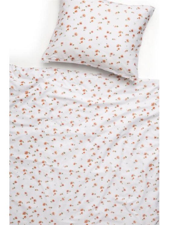 White pocket White pocket Komplet pościeli we wzory Biały