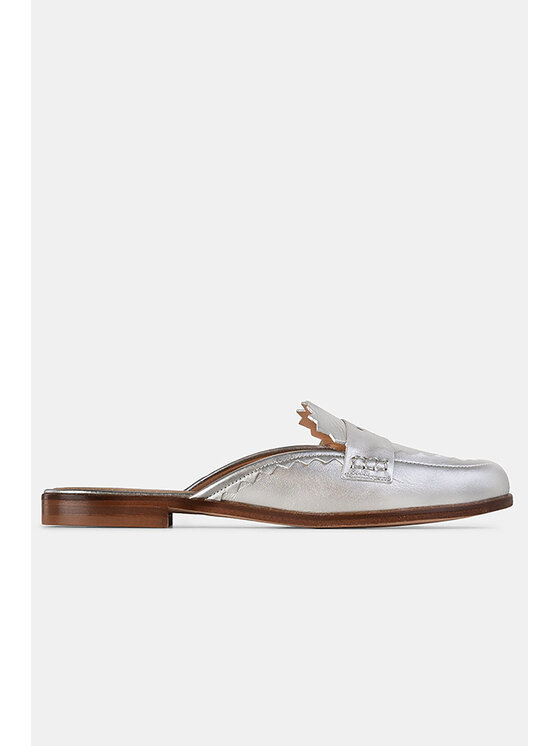Emporio Armani Emporio Armani Klapki X3A068 XF210 00077 Srebrny