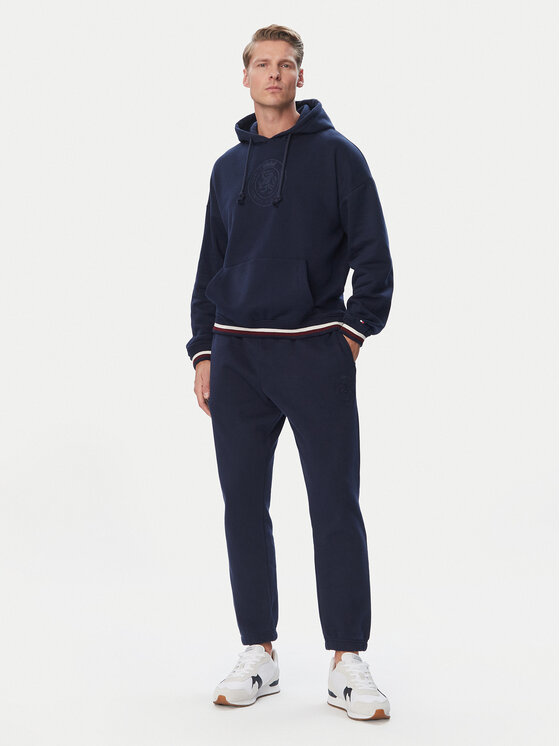 Tommy Hilfiger Tommy Hilfiger Felpa UM0UM04057 Blu scuro Regular Fit
