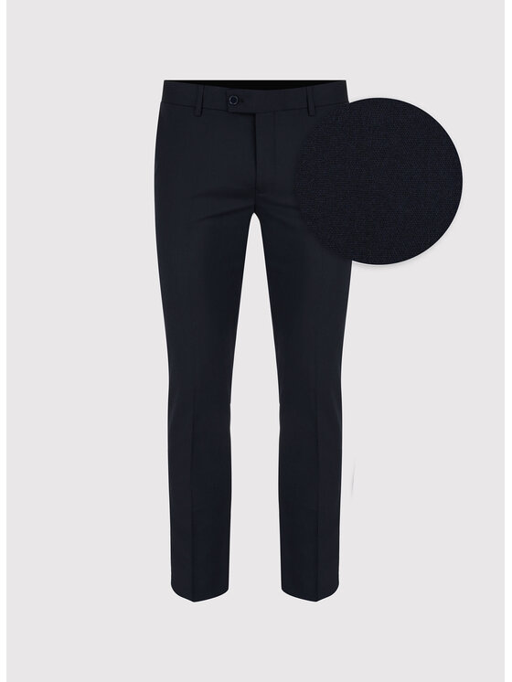 Pako Lorente Pako Lorente Garnitur P000B-4X-008 Granatowy Super Slim Fit