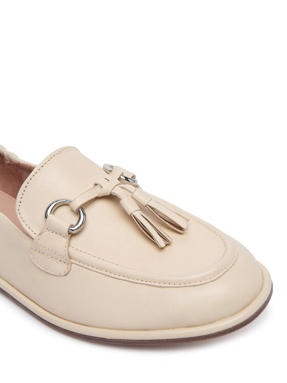 Tamaris Tamaris Loafersy 1-24231-46 Écru