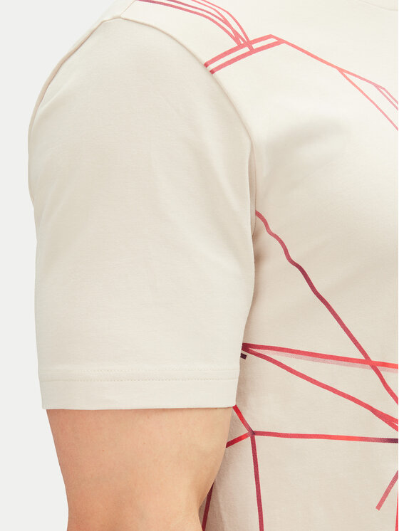 BOSS BOSS Marškinėliai Beetle 50542048 Smėlio Regular Fit