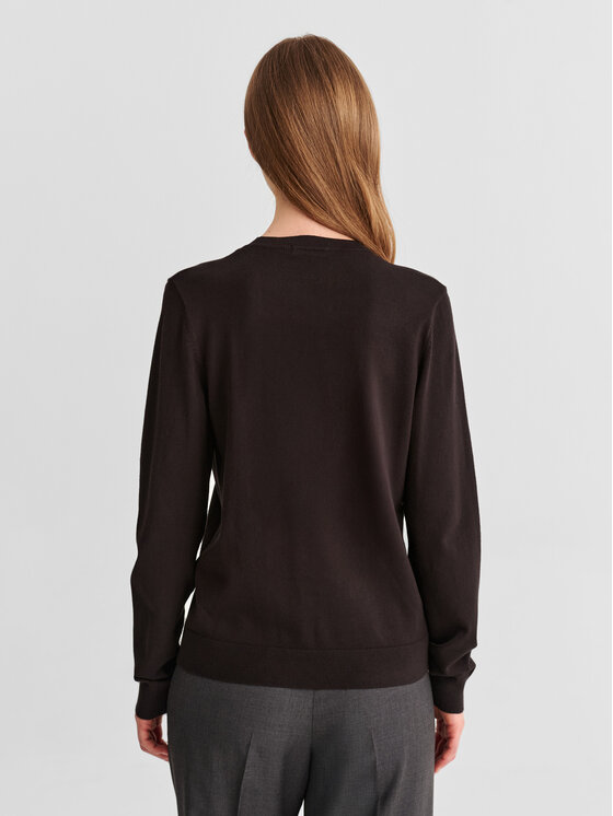 TATUUM TATUUM Sweter NORA Brązowy Classic Fit