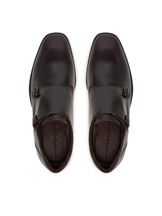 ECCO ECCO Poltopánky Milan Double Monk-Strap 52333401072 Hnedá