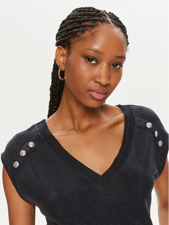 Morgan Morgan Blusa 241-DILI Blu scuro Regular Fit