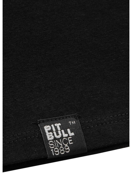 PITBULL PITBULL T-Shirt Koszulka damska Slim Fit Small Logo M Czarny Regular Fit