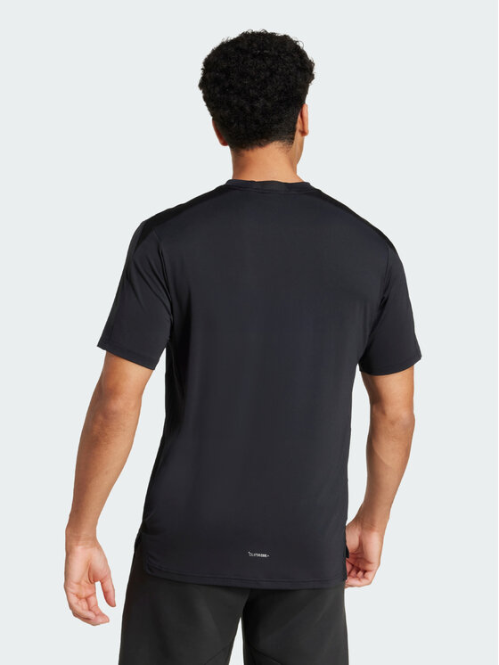 adidas adidas Koszulka techniczna Designed-for-Training Intensity Tee Czarny Regular Fit