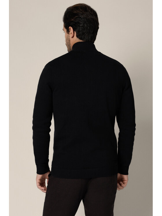 Lancerto Lancerto Kardigan Algar SW073225000029 Czarny Regular Fit