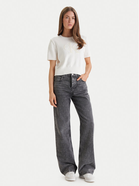 Calvin Klein Jeans Calvin Klein Jeans Sweater Chunky LV044E306G Bézs Regular Fit