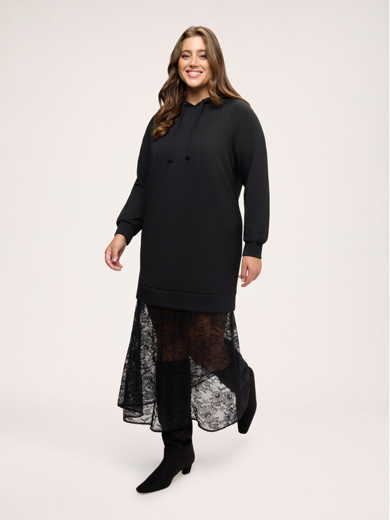 Fiorella Rubino Fiorella Rubino Sukienka wieczorowa 7086L001283N033 Czarny Regular Fit