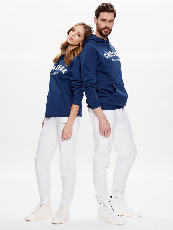 Felpa Unisex 10025411-A05 Blu scuro Standard Fit