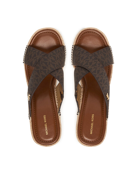 MICHAEL Michael Kors MICHAEL Michael Kors Еспадрили Kenzie 40R6KZMS1B Кафяв