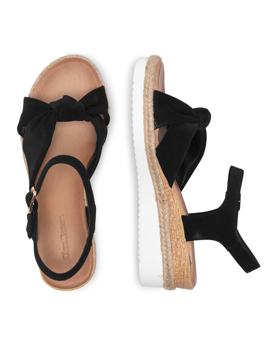 Clara Barson Clara Barson Espadrile ALIA WS2189-30 Negru
