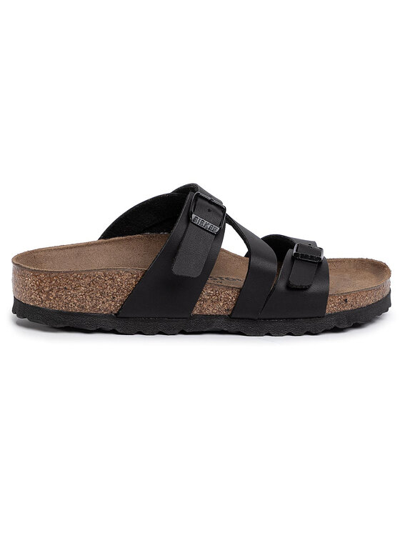 Birkenstock Mules sandales de bain Salina BS 1015810 Noir Modivo