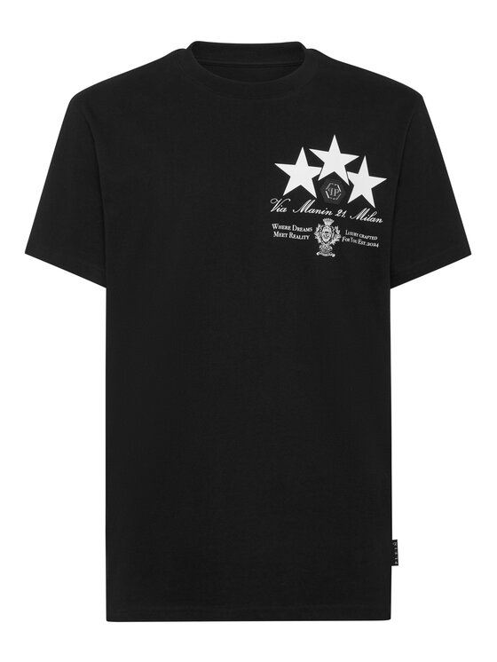 PHILIPP PLEIN PHILIPP PLEIN T-shirt 27107 Nero Regular Fit