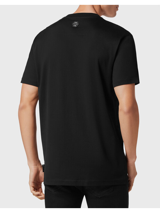PHILIPP PLEIN PHILIPP PLEIN Tričko 1805 Čierna Regular Fit