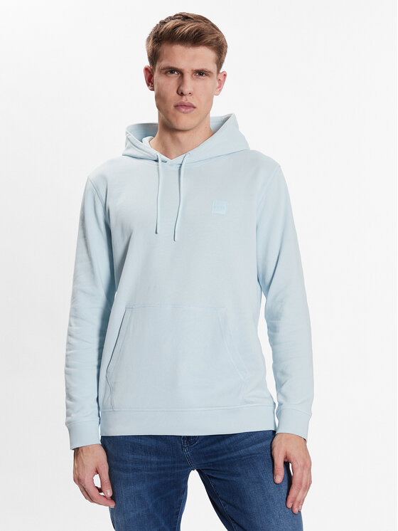 BOSS Boss Mikina 50468445 Modrá Regular Fit