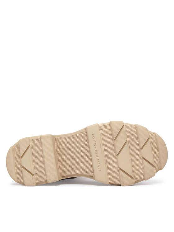 Tommy Hilfiger Tommy Hilfiger Гумени ботуши Flag Cleated FW0FW09387 Бежов