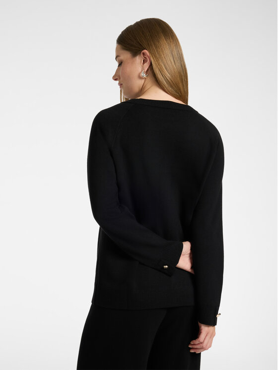 Elena Mirò Elena Mirò Maglione M094Z000859N033 Nero Regular Fit