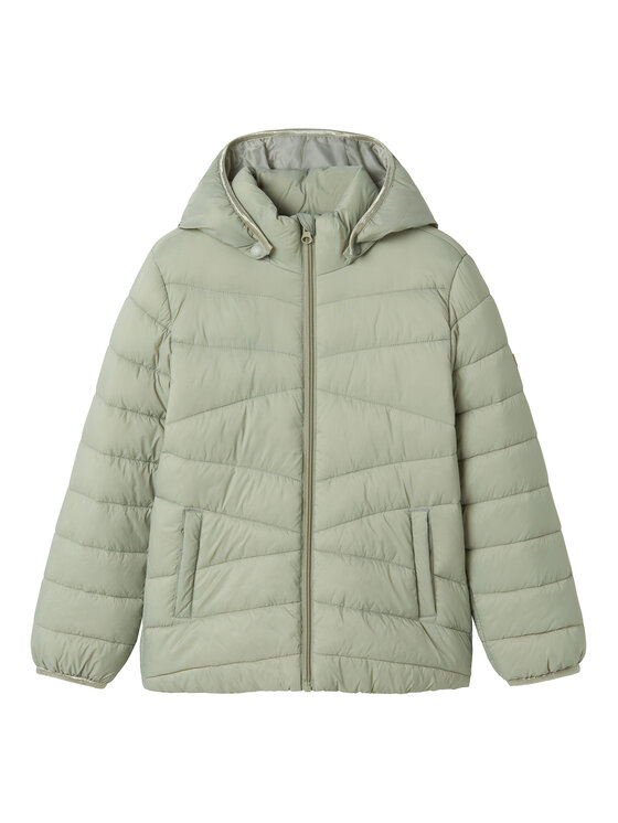 NAME IT NAME IT Žieminė striukė 13241672 Žalia Regular Fit