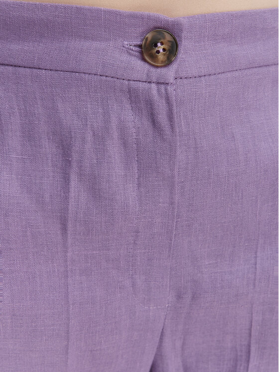 Marella Marella Riidest püksid Clava 2615131182 Lilla Regular Fit