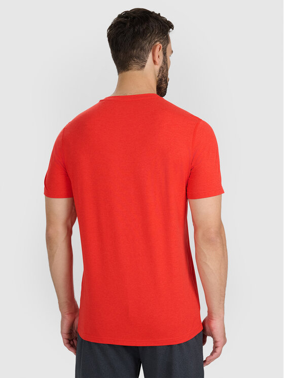 4F 4F Koszulka techniczna MULTI ACTIVE Czerwony Regular Fit