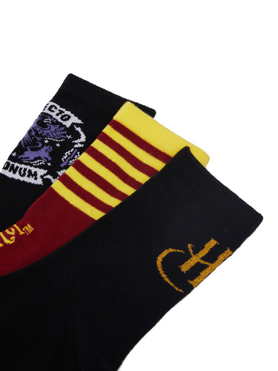 Harry Potter Harry Potter Șosete lungi CEO-ACCCS-AW26-308WBHP(3-PACK) Negru