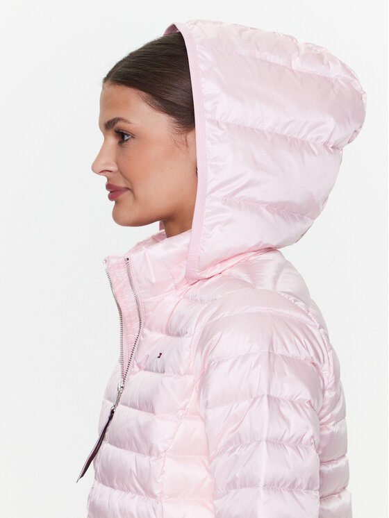 Tommy Hilfiger Tommy Hilfiger Pehelykabát Feminne WW0WW37264 Rózsaszín Regular Fit