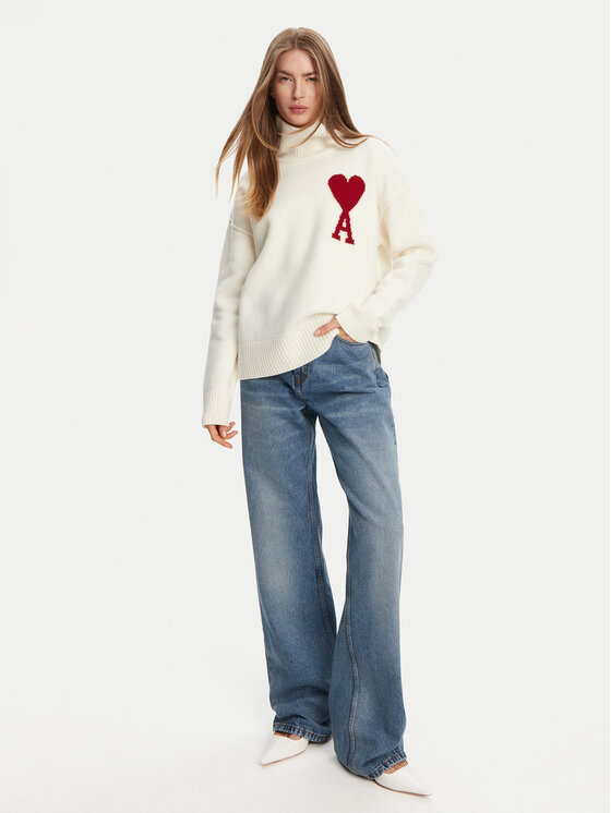 AMI PARIS AMI PARIS Дънки FTR450.DE0046 Тъмносин Regular Fit