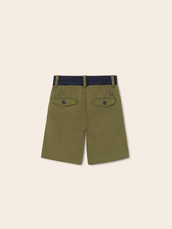 Mayoral Mayoral Pantaloncini di tessuto 6250 Verde