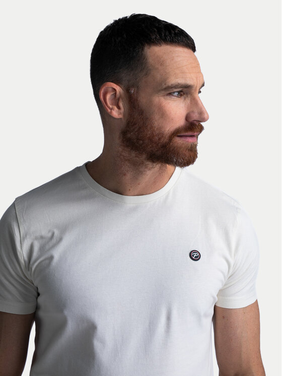 Petrol Industries Petrol Industries Футболка M-1040-TSR002 Білий Slim Fit