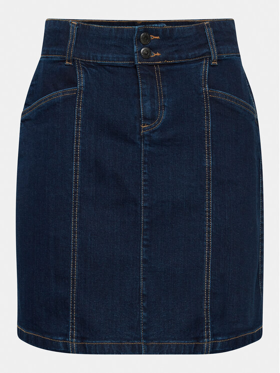 Fransa Fransa Fustă de blugi 20612738 Bleumarin Regular Fit