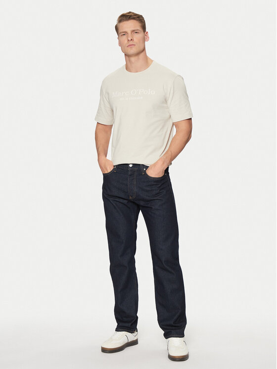 Marc O'Polo Marc O'Polo T-Shirt 520 2012 51052 Béžová Regular Fit