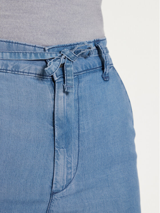 United Colors Of Benetton United Colors Of Benetton Hlače 4KHNDF065 Plava Relaxed Fit