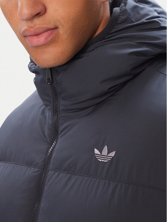 adidas adidas Зимно яке Hooded Regen KS4143 Сив Regular Fit