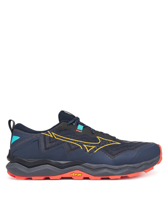 Mizuno Mizuno Skriešanas apavi Wave Daichi 9 J1GJ2571 Melns