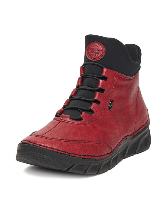 Rieker Rieker Schnürschuhe CEO-55069-35 Dunkelrot