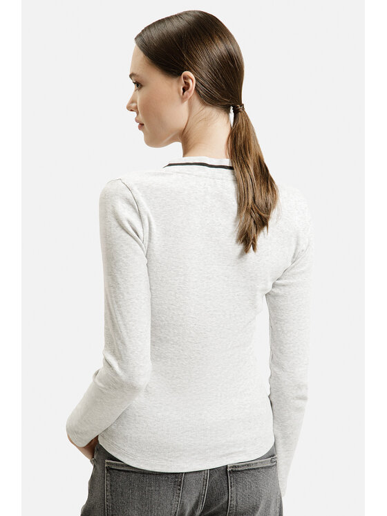 Cross Jeans Cross Jeans Longsleeve 56224-537 Szary