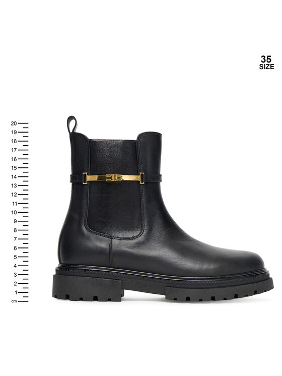 Elisabetta Franchi Elisabetta Franchi Bokacsizma Chelsea Bot F4A5-E0441-1251 D Fekete