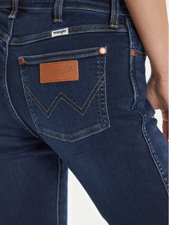 Wrangler Wrangler Blugi Sienna 112371151 Bleumarin Slim Fit
