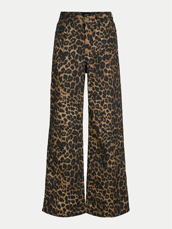 JJXX JJXX Spodnie materiałowe Sarah 12273087 Brązowy Wide Leg