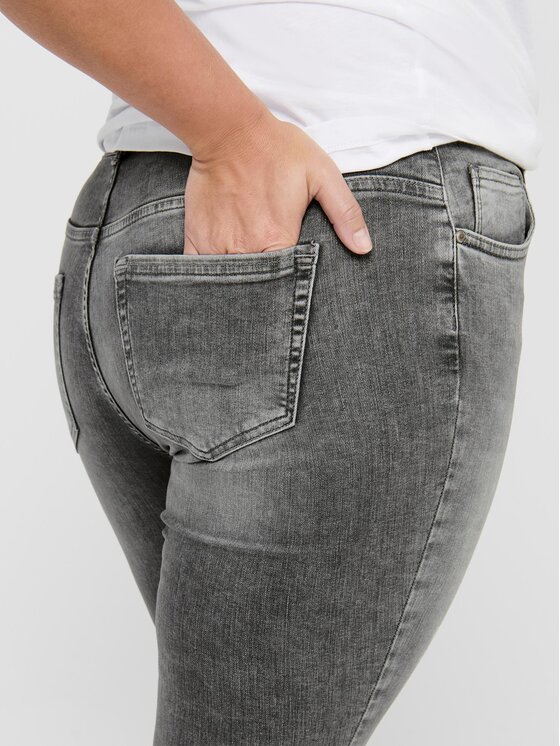ONLY Carmakoma Jeans Willy 15212252 Grigio Skinny Fit • Modivo.it