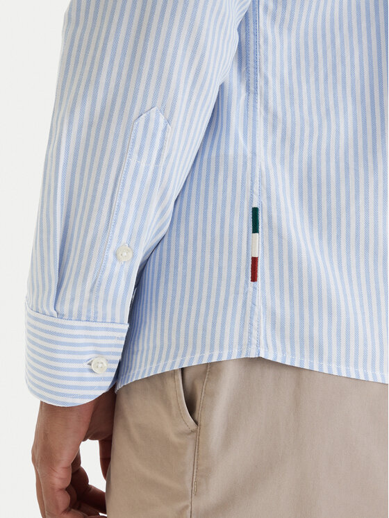 Aeronautica Militare Aeronautica Militare Košeľa 261CA1320UCT03532 Modrá Regular Fit