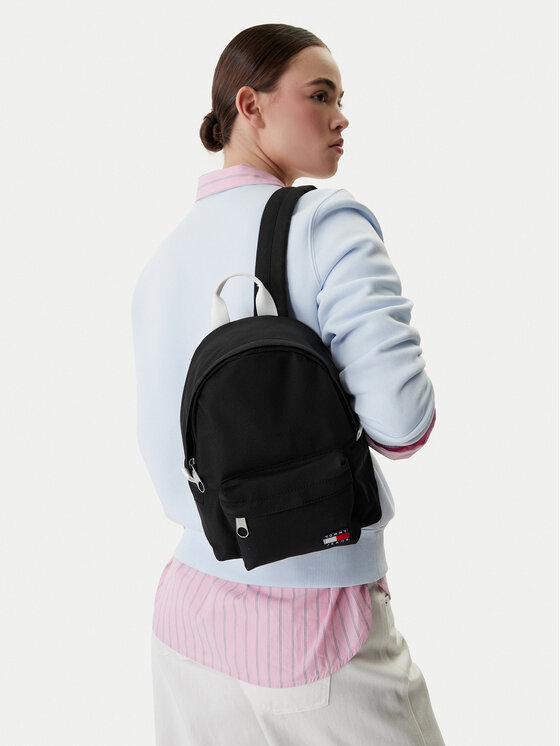 Tommy Jeans Tommy Jeans Σακίδιο Tjw Ess Daily Dome Backpack AW0AW18648 Μαύρο